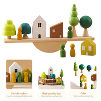 Thumbnail for ForestBalance | Stack, string and play - Wooden balance game with forest animals