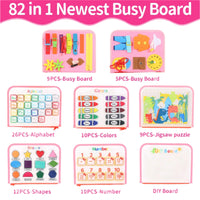 Thumbnail for BusyBuddy | Entdecken und Lernen - Montessori Aktivitätenboard für Kleinkinder