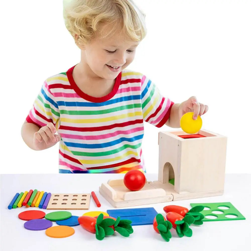 Ecotoys SmartStart Box | Desarrolla las habilidades de tu pequeño - Experiencia de aprendizaje lúdica para colores y formas