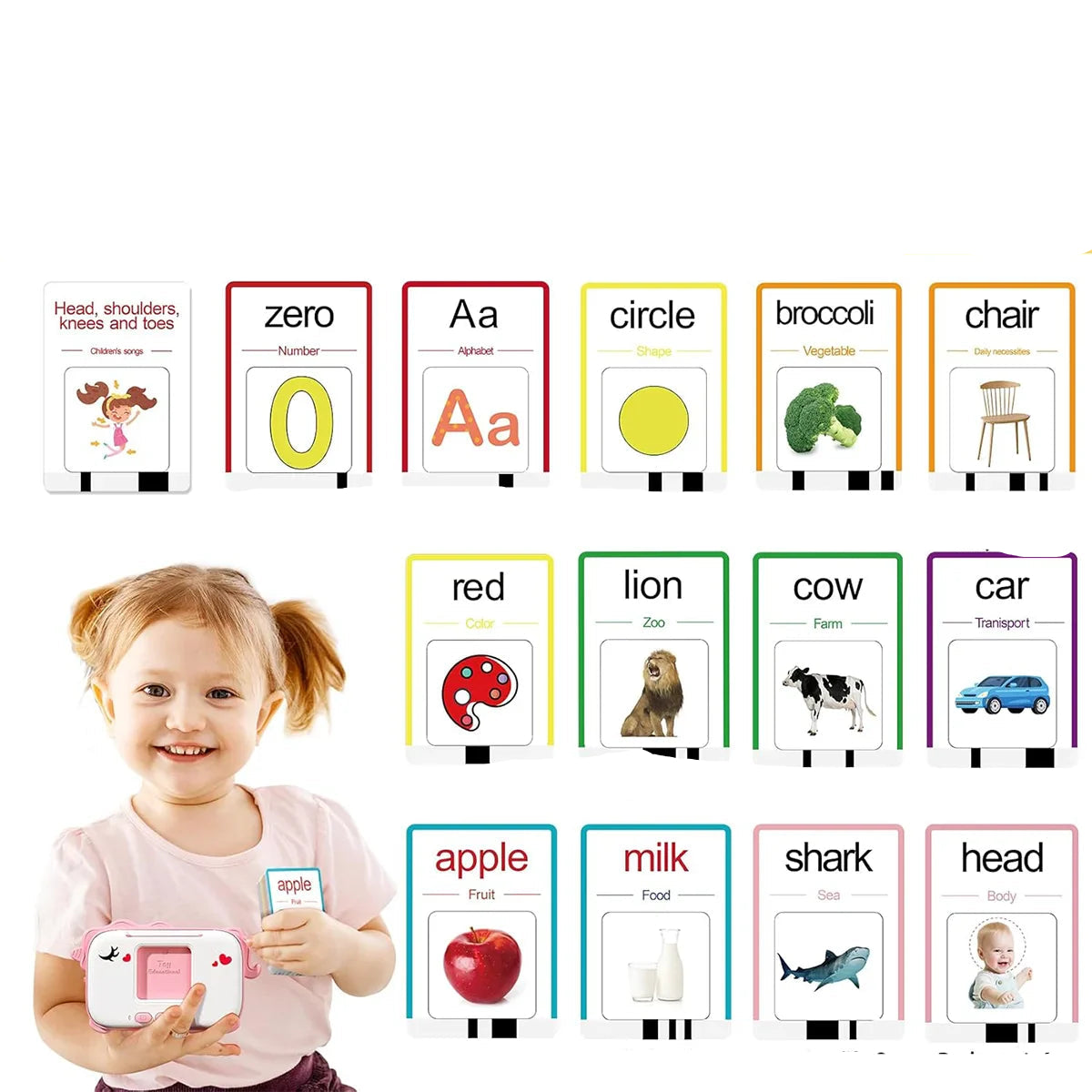 SprekendeKaartjes | Divertimento educativo - Flashcard interattive per bambini piccoli
