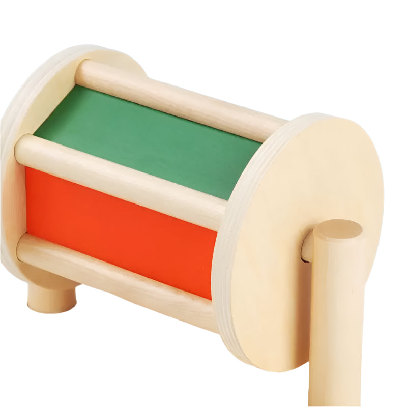 Rollenspiel | Entdecken und Lernen - Montessori Holzrassel und Sortierspiel