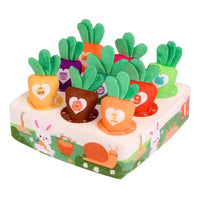 Thumbnail for CarrotHunt | Playful sniffing fun - Interactive plush carrot play mat for small animals