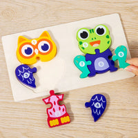 Thumbnail for LifeCycle Puzzel | Impara e scopri - Puzzle ciclo di vita degli animali in legno