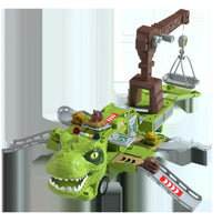 Thumbnail for DinoRacer | Vivez une aventure préhistorique - jouet camion dinosaure 2-en-1