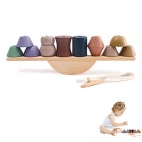 Thumbnail for ForestBalance | Stack, string and play - Wooden balance game with forest animals