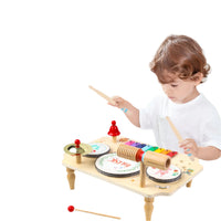 Thumbnail for MelodyMix | Scopri ritmo e suono - Set di strumenti musicali in legno per bambini