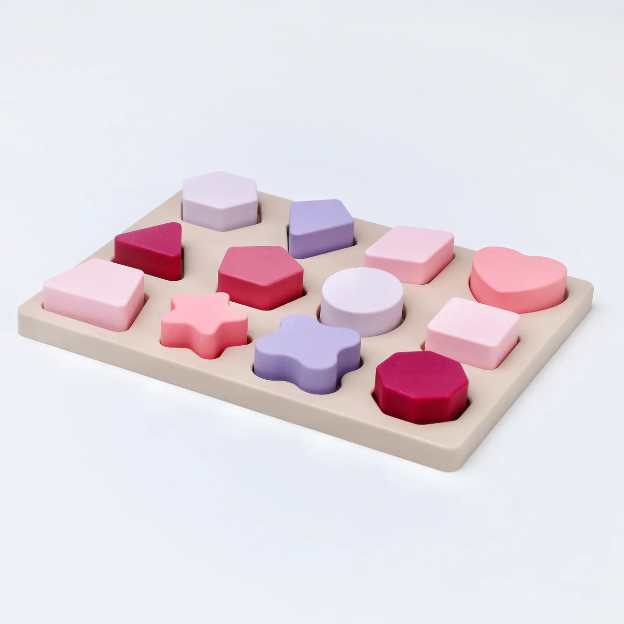 FlexiVorm | Zacht en leerzaam - Siliconen Montessori puzzel voor vormen en kleuren