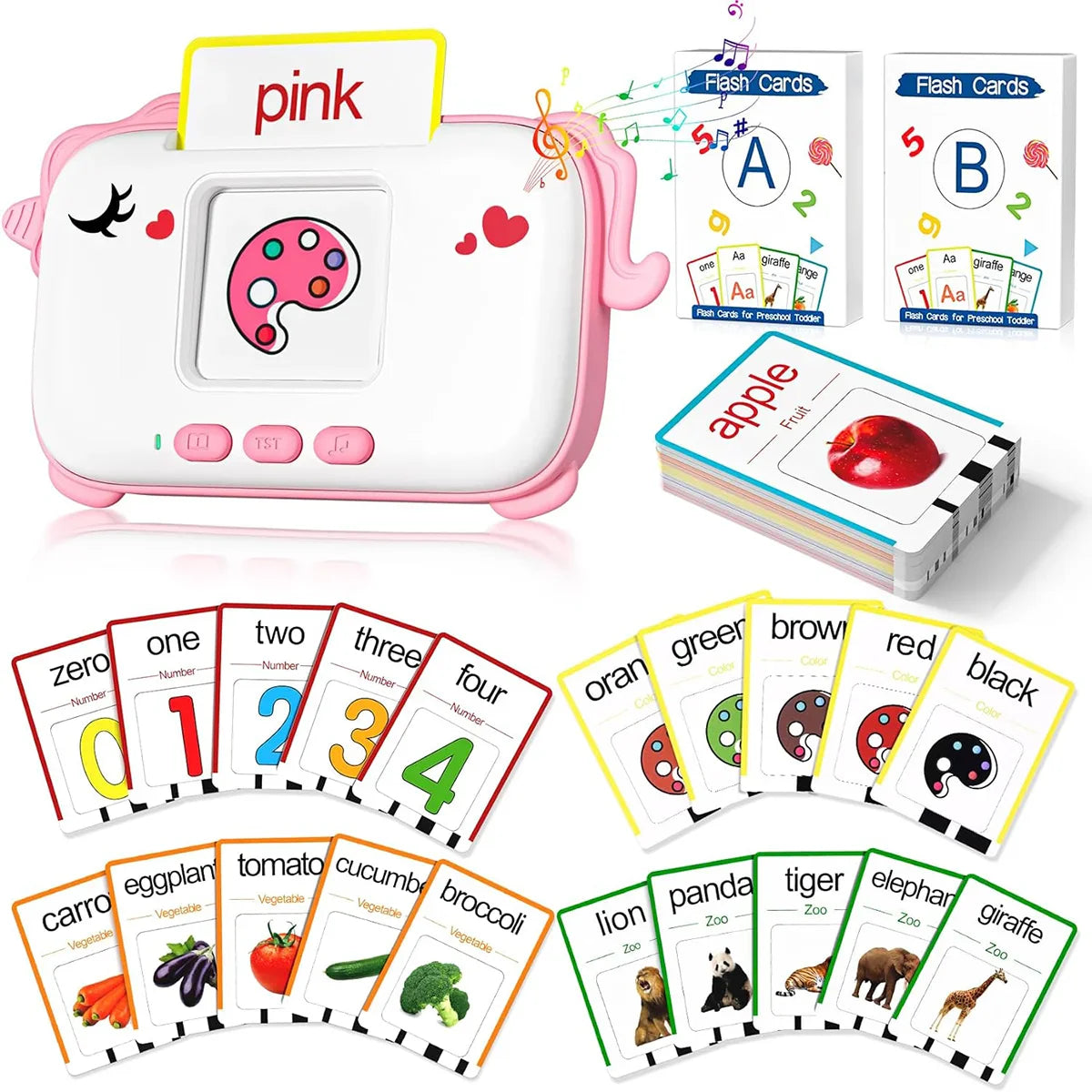 SprekendeKaartjes | Divertimento educativo - Flashcard interattive per bambini piccoli
