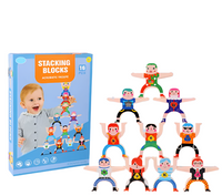 Thumbnail for Ecotoys AcroStack | Ausbalancierender Spielspaß - Holzstapelspiel für Kinder