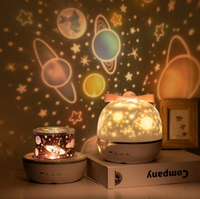 Thumbnail for Lampada Proiettore Cielo Stellato Ricaricabile USB | Atmosfera Magica - Motivi e Rotazione