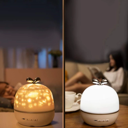 Lampada Proiettore Cielo Stellato Ricaricabile USB | Atmosfera Magica - Motivi e Rotazione