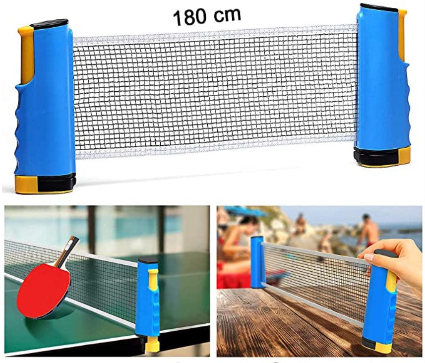 ProSpin | Verbessere dein Spiel - Professionelles Tischtennis-Schläger-Set mit ausziehbarem Netz & Bällen