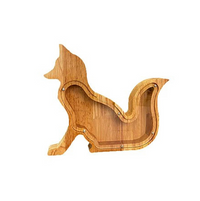 Thumbnail for EcoToys Cofre de Madeira | Design Divertido de Animais - Estimula a Poupança e a Criatividade nas Crianças