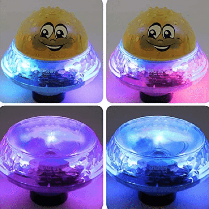 BubbleBeam | Colorful Bath Fun - LED Disco Ball for Bath