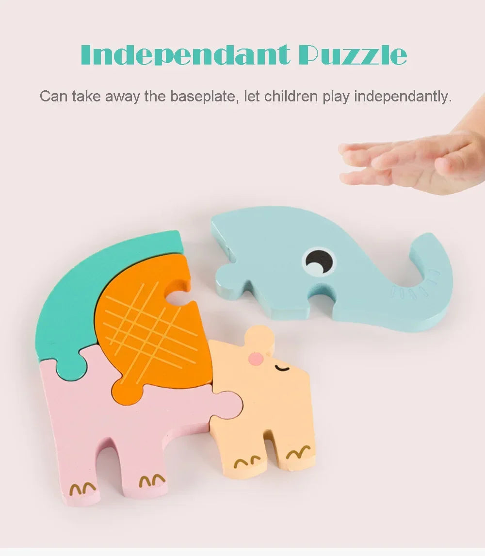 PuzzlePlane | Luftiges Lernvergnügen - Holzflugzeugpuzzle für Kleinkinder