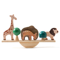 Thumbnail for ForestBalance | Stack, string and play - Wooden balance game with forest animals