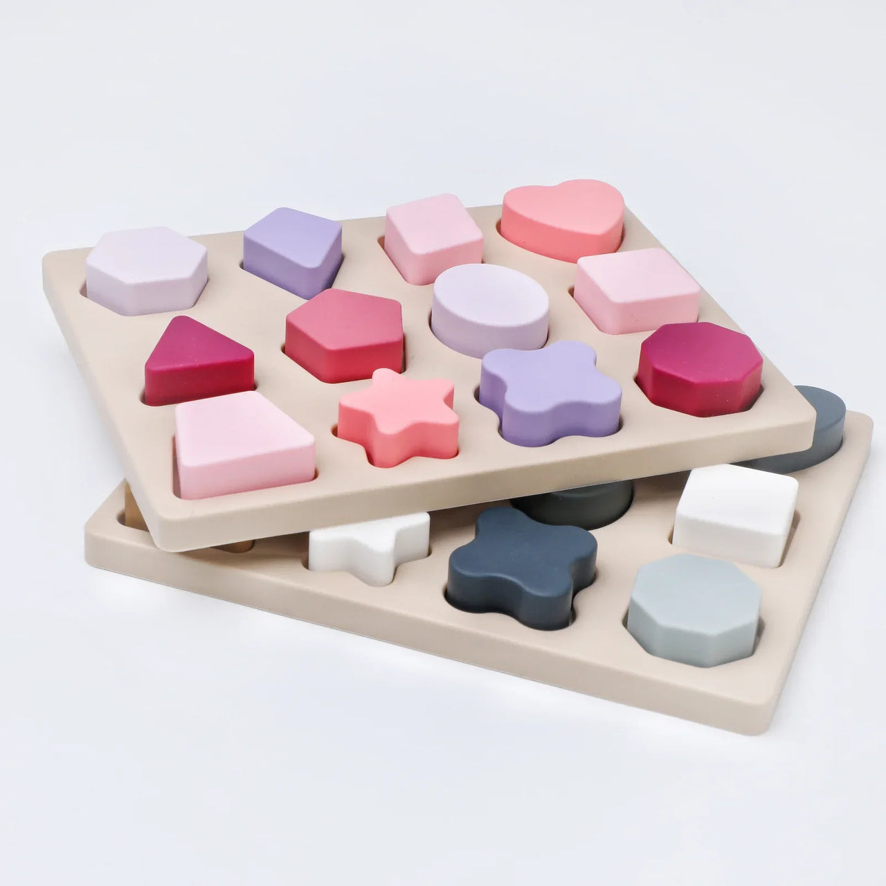 FlexiVorm | Zacht en leerzaam - Siliconen Montessori puzzel voor vormen en kleuren