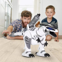 Thumbnail for DinoBot | Avventura ruggente - Dinosauro RC interattivo con luce e suono