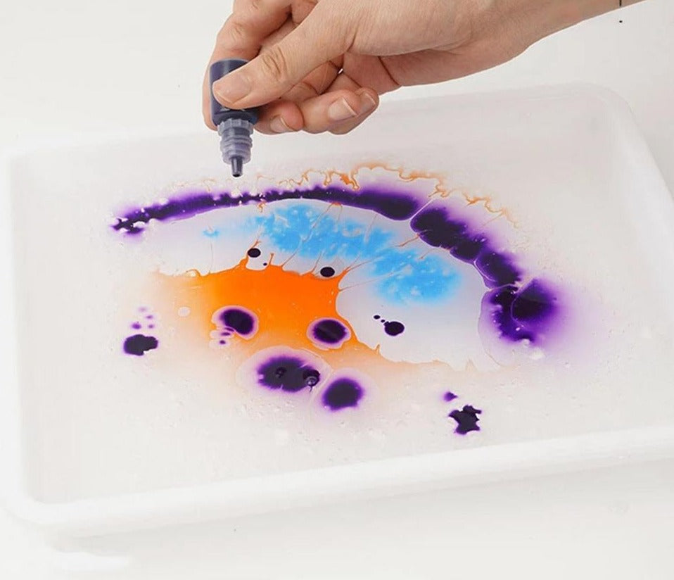MarbloCraft | Kreativer Spaß - Aquarell Marmorfarben-Set für DIY Malen