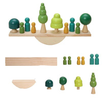Thumbnail for ForestBalance | Stack, string and play - Wooden balance game with forest animals