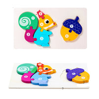 Thumbnail for LifeCycle Puzzel | Impara e scopri - Puzzle ciclo di vita degli animali in legno