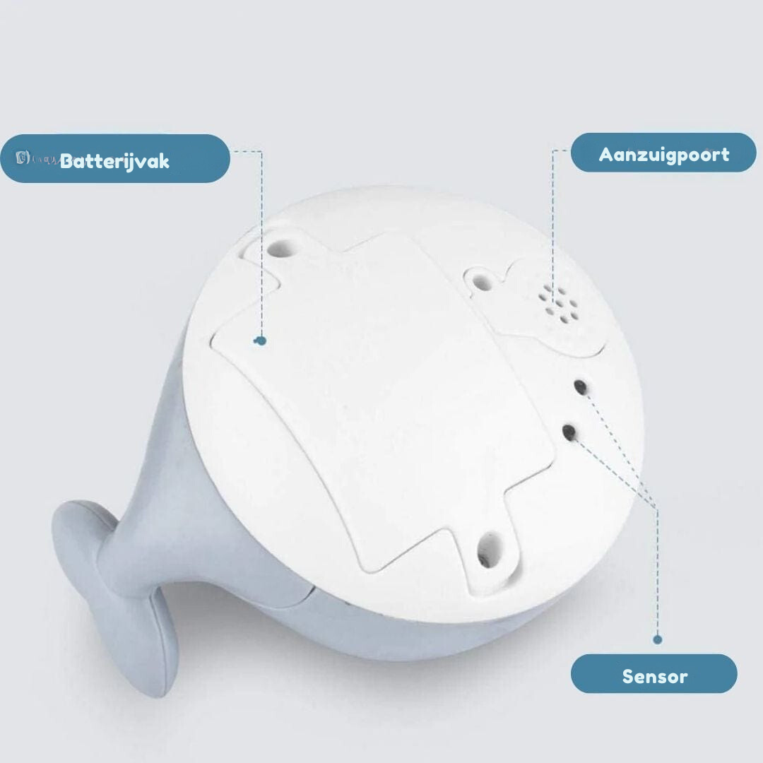 Mila | Heräävä valas - Taianomainen kylpylelu