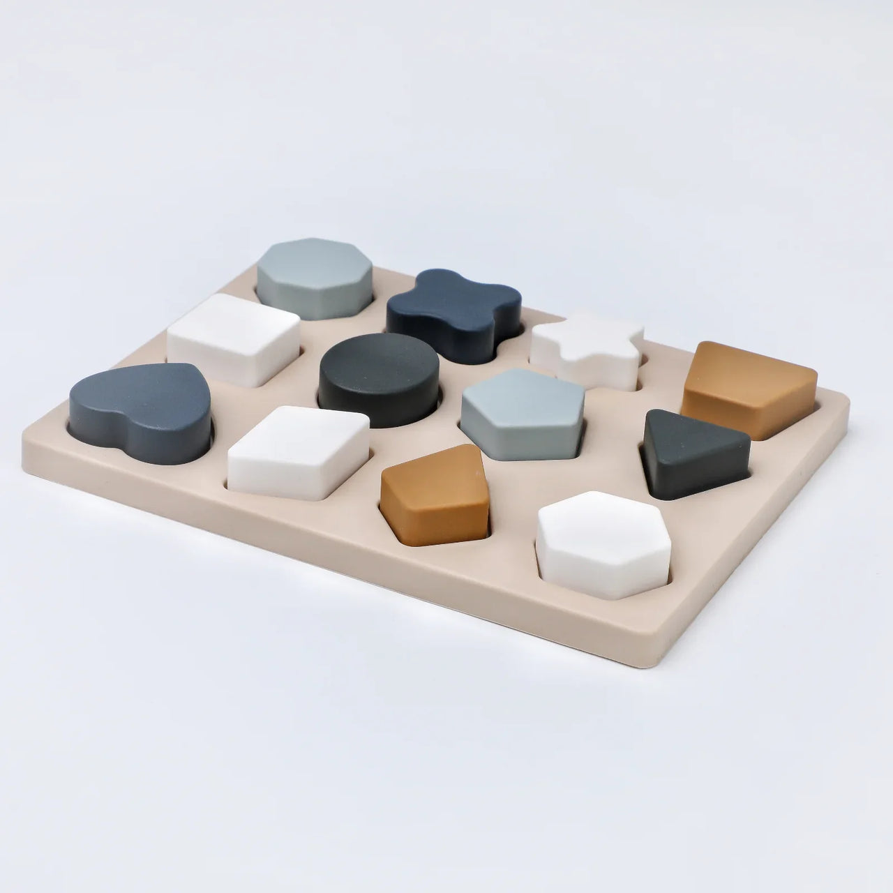 FlexiVorm | Zacht en leerzaam - Siliconen Montessori puzzel voor vormen en kleuren
