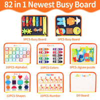 Thumbnail for BusyBuddy | Entdecken und Lernen - Montessori Aktivitätenboard für Kleinkinder