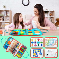 Thumbnail for Toddler Activity Board | Play Fun and Learning - Montessori Toys