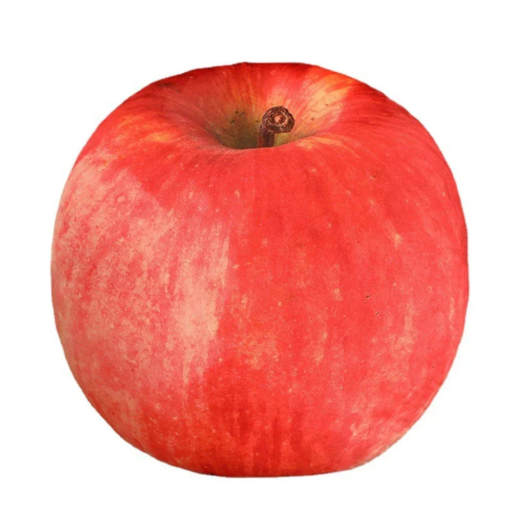 FruitSnuggle | Kuschelig weich und verspielt - Plüsch Obstkissen für zu Hause