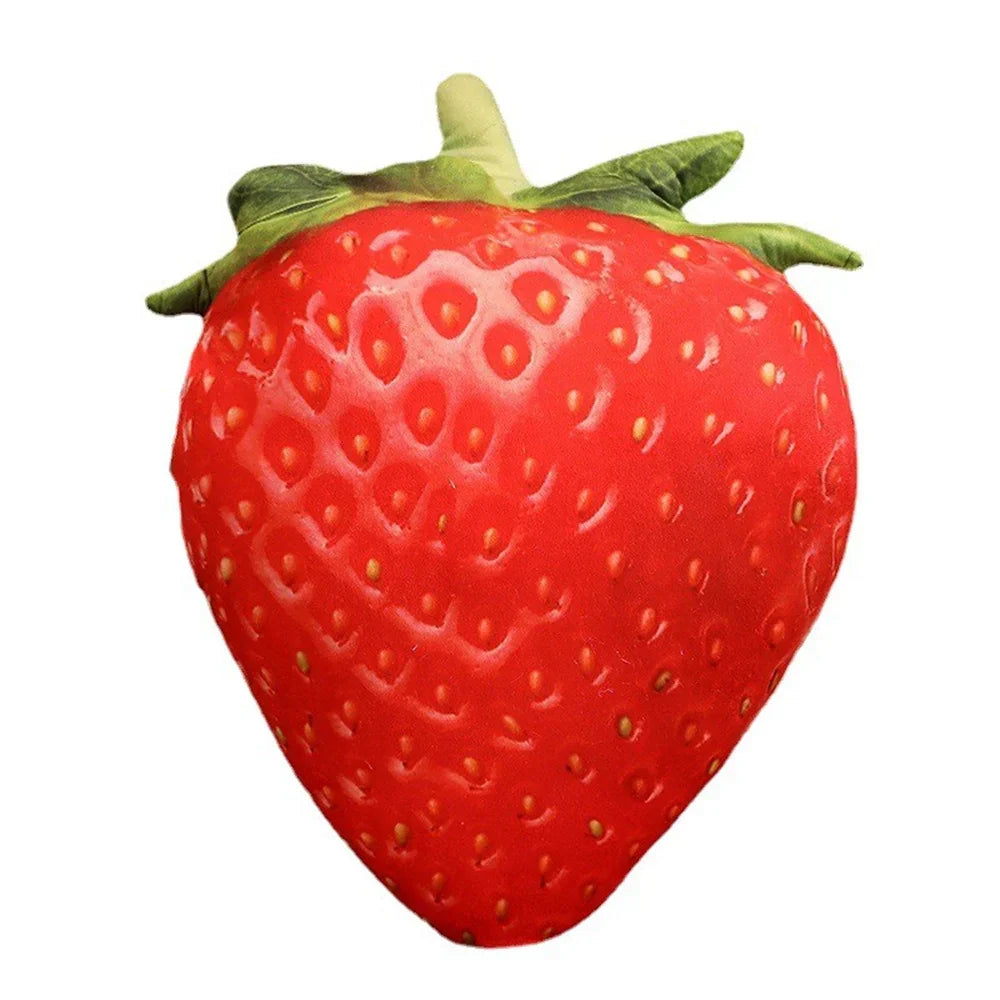 FruitSnuggle | Kuschelig weich und verspielt - Plüsch Obstkissen für zu Hause