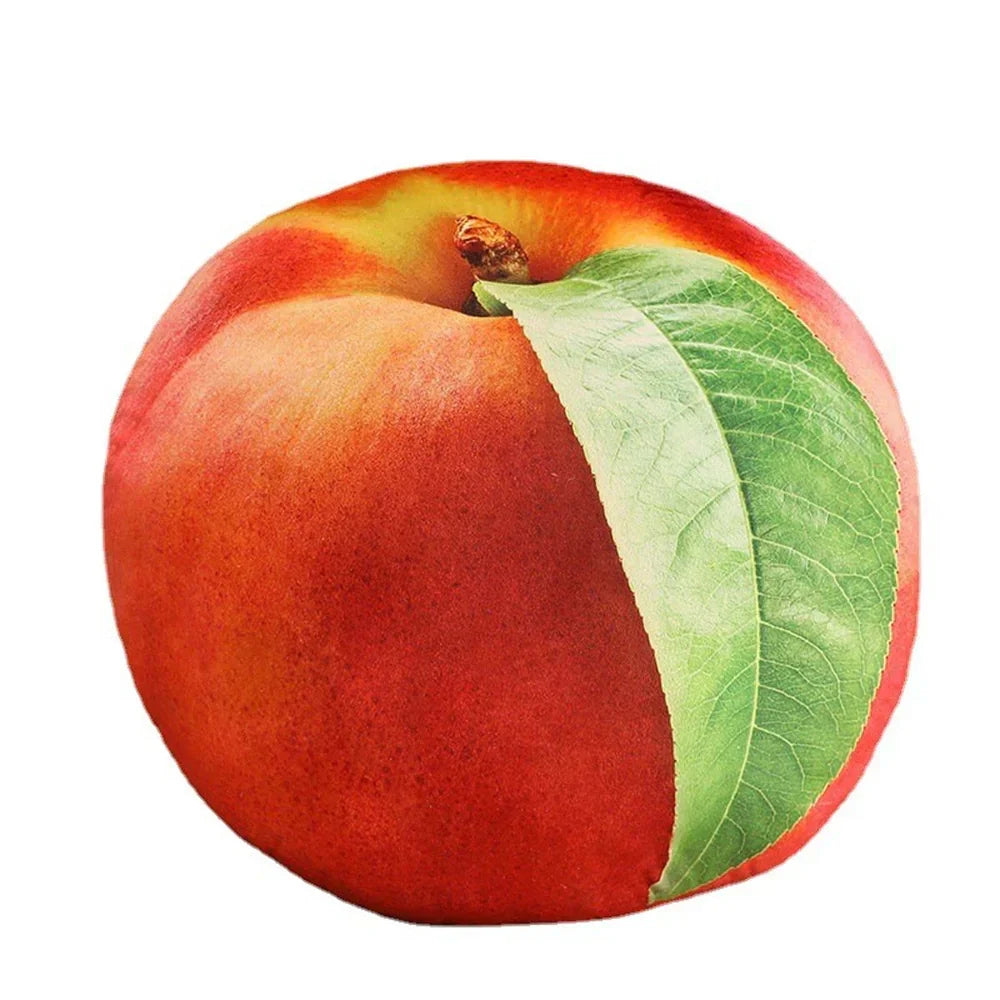 FruitSnuggle | Kuschelig weich und verspielt - Plüsch Obstkissen für zu Hause