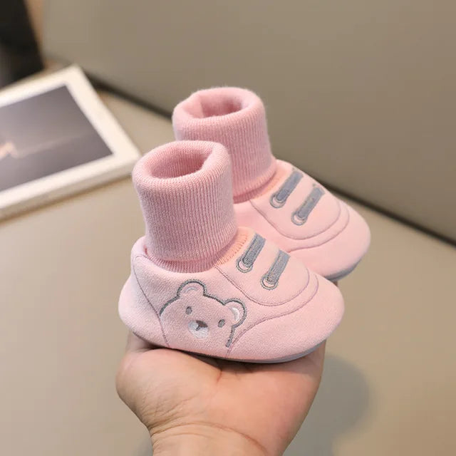 Toddler Sneaker Socks | Antislip Babyschoenen 0-24 Maanden – Veilig en Comfortabel Leren Lopen 2