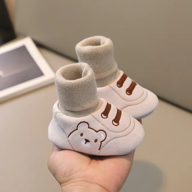 Toddler Sneaker Socks | Antislip Babyschoenen 0-24 Maanden – Veilig en Comfortabel Leren Lopen 3