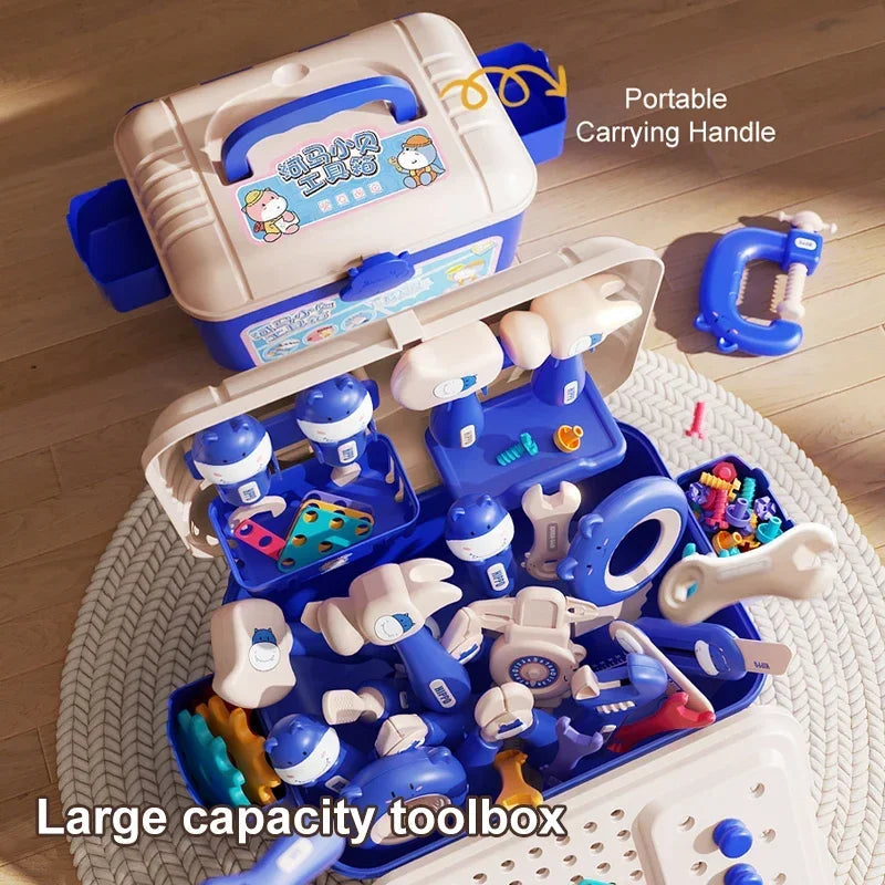 Tool Master Gereedschapskist | 3-in-1 Speelset voor Kinderen 3+ – Creativiteit en vaardigheden ontwikkelen 5