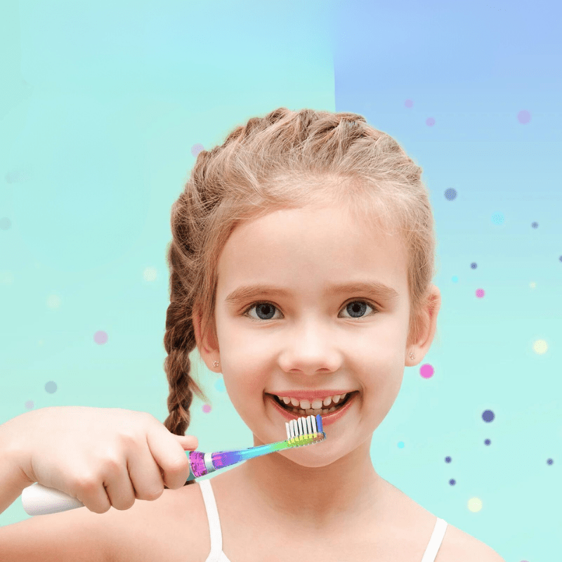 Happy Smile Kids Electric Toothbrush | Transform teeth brushing into an adventure! - Safe and Playful Cleaning