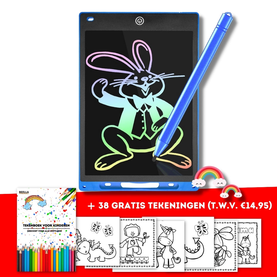 CreativeScribble | Lass die Kreativität fließen - LCD-Zeichentablett für Kinder