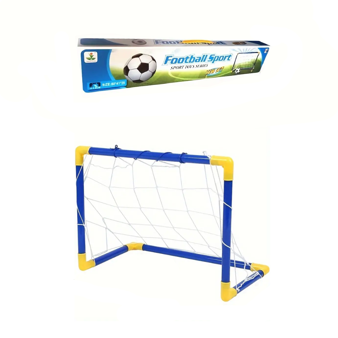 PlayGoal MiniSet | Aktiver Spielspaß drinnen und draußen - Tragbares Fußballset