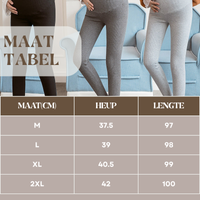 Thumbnail for CozyBump™ | Comfort and warmth for expectant mothers - Warm velvet maternity leggings