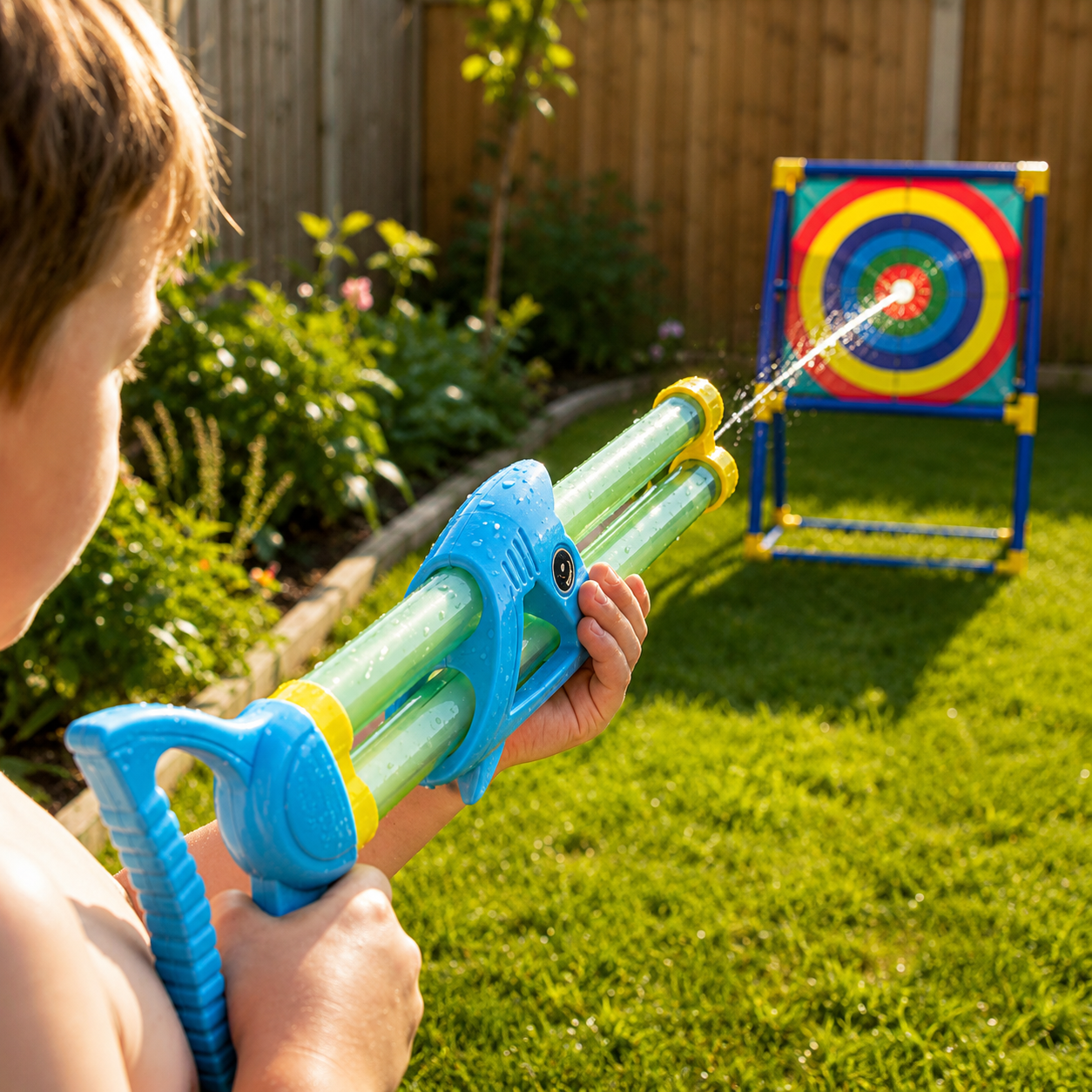 Wasserpistolen-Set mit 2 Stück | Langstrecken-Wasserblaster für das Spielen im Freien