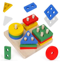Thumbnail for EcoToys Bloques de Construcción | Desarrolla la Creatividad - Bloques Montessori para niños