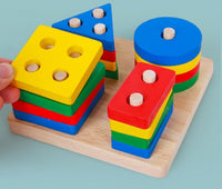 Thumbnail for EcoToys Bloques de Construcción | Desarrolla la Creatividad - Bloques Montessori para niños