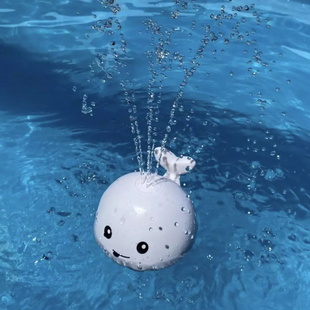 SplashWhale | Magisches Badevergnügen - Wiederaufladbares leuchtendes Wal-Badespielzeug