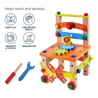 Thumbnail for EcoToys TinyThinker Ensemble de chaises | Stimule la créativité - Plaisir de jeu Montessori