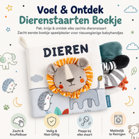 Thumbnail for Weiches Stoff-Babybuch | Sensorisches Aktivitätsbuch für Babys