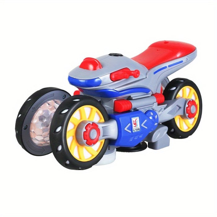 MotoMorph | Magische Transformationen - Elektromotor mit LED, Musik und 360° Rotation