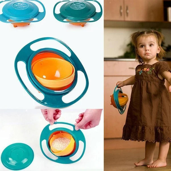 Gyro Bowl | Make eating easy - Spill-proof bowl with 360° rotation