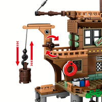 Thumbnail for PirateQuest Castello | Vivi avventure epiche - Set di costruzione fortezza pirata per bambini