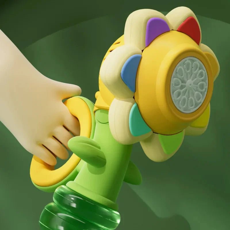 BubbleBlossom | Diversión mágica de burbujas - Máquina automática de burbujas de girasol
