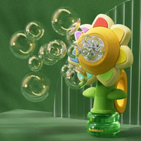 Thumbnail for BubbleBlossom | Diversión mágica de burbujas - Máquina automática de burbujas de girasol